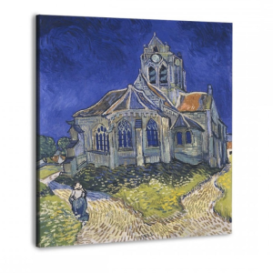La iglesia de Auvers - Van Gogh